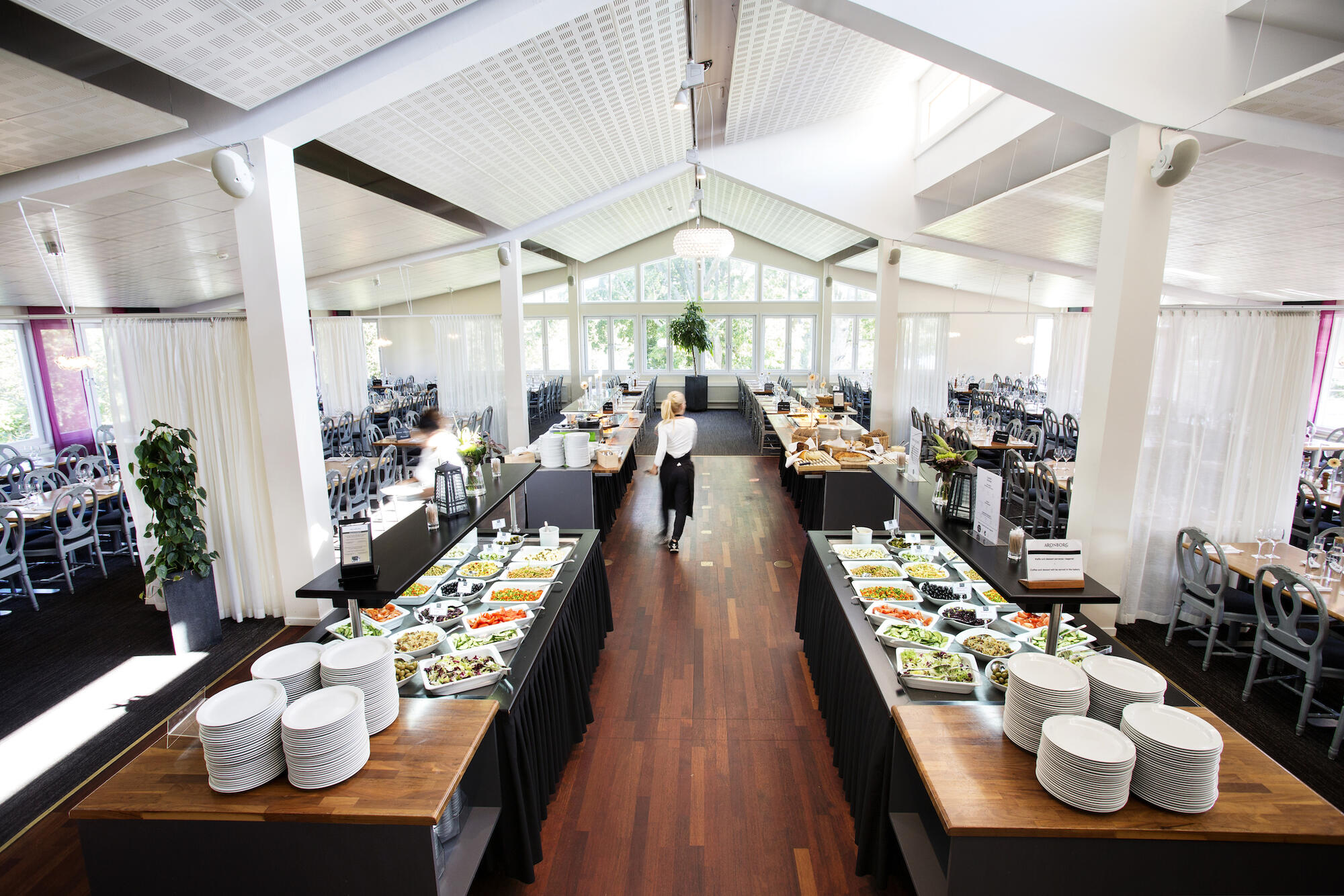 KRAV-certifierad restaurang på Aronsborg. KRAV-märkt på Aronsborg.