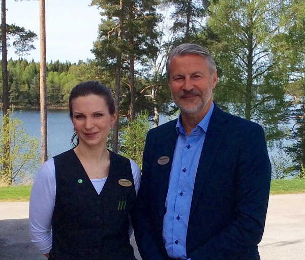 Beatrice Hellström & Hannu Cronemyr på Bommersvik.